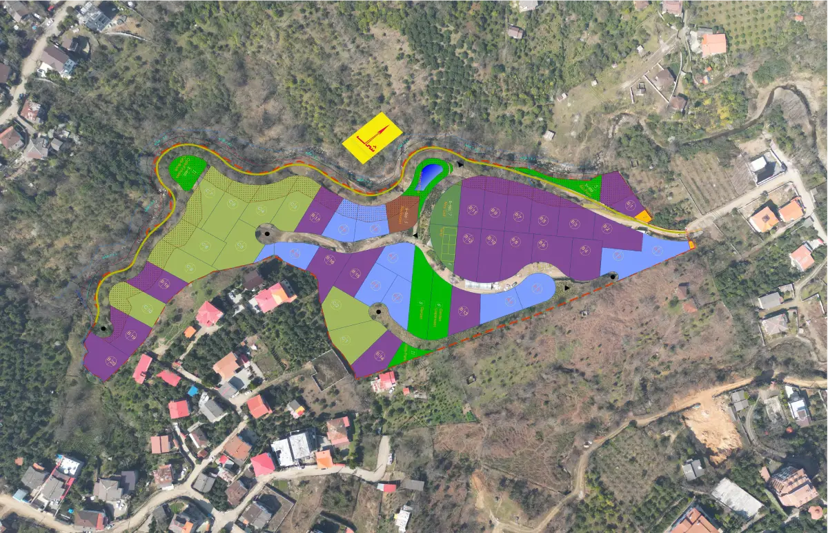 تصویر هوایی پروژه سرنیت